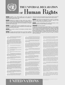 Всеобщая декларация прав человека вдохновляет людей на создание других законов и соглашений о правах человека по всему миру.